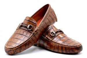 MONTE CARLO ALLIGATOR HORSE BIT LOAFER