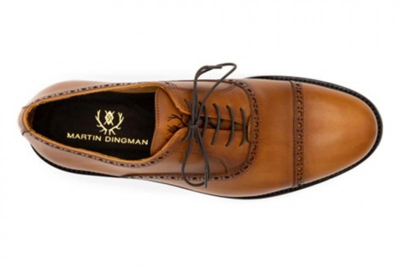 CAMBRIDGE BLACK CALF CAPTOE