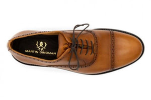 CAMBRIDGE BLACK CALF CAPTOE