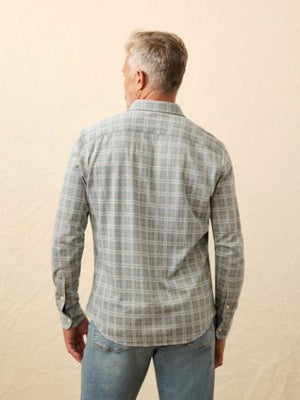 COASTLINE KNIT SHIRT - AUTUMN STORM PLAID