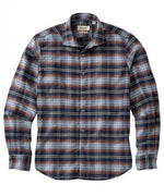 BRUSHED BIG PLAID L/S- MID BLUE