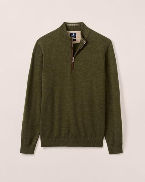 RAYNOR 1/4 ZIP - FORGED GREEN