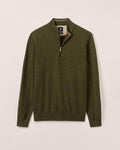RAYNOR 1/4 ZIP - FORGED GREEN