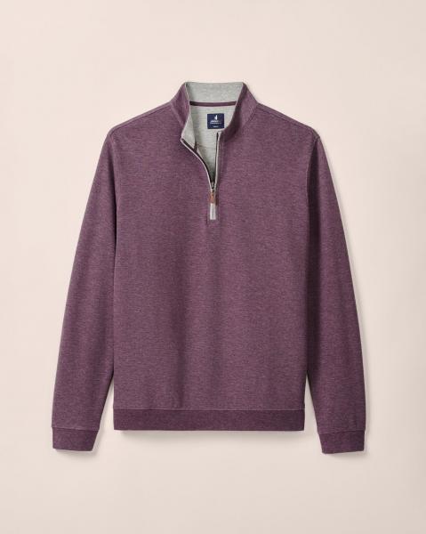 SULLY QUARTER ZIP, ROYAL PLUM