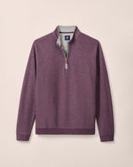 SULLY QUARTER ZIP, ROYAL PLUM