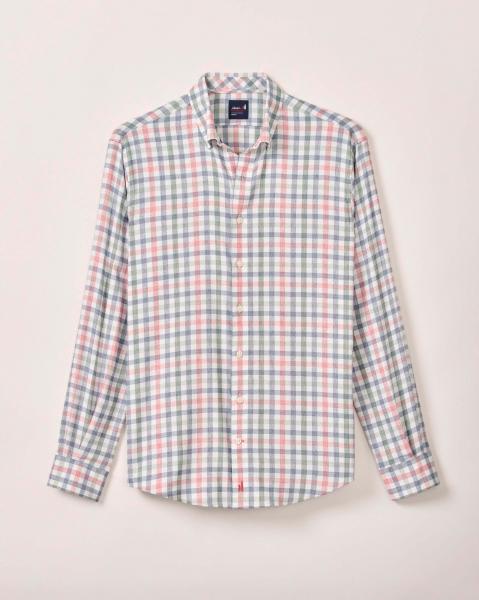 CALLUM PERFORMANCE PLAID, NAVY