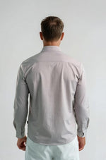 TECHNO STRETCH BROWN BIRDSEYE
