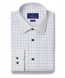 BLUE AND GREEN CHECK - REGULAR FIT