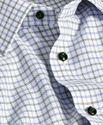 BLUE AND GREEN CHECK - REGULAR FIT