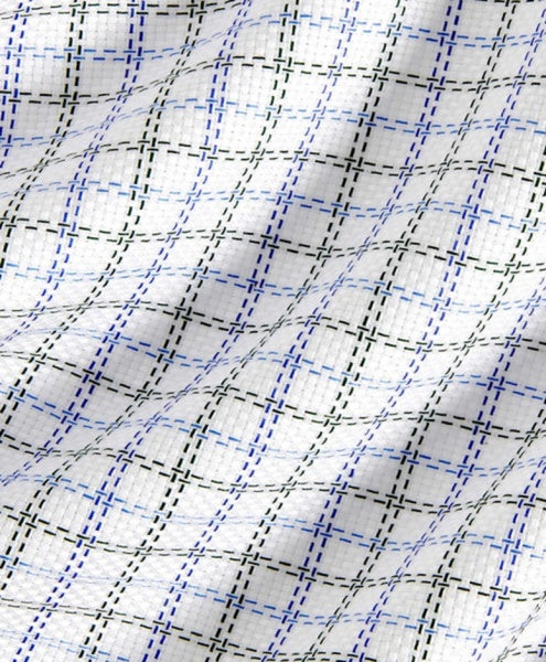 BLUE AND GREEN CHECK - REGULAR FIT