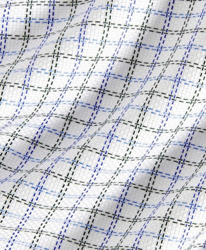 BLUE AND GREEN CHECK - REGULAR FIT