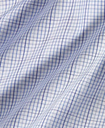 BLUE GRID DRESS SHIRT - REGULAR FIT