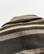 HEIRLOOM STRIPE WOODSMAN JACKET- ASPHALT
