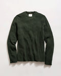 MINI WAFFLE CREW SWEATER- ROSIN