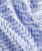 NAVY CHECK DRESS SHIRT