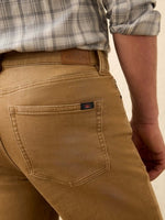 STRETCH TERRY 5 POCKET - ELK BROWN