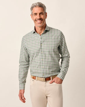 PIERCE TRAILS GREEN CHECK SHIRT