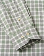 PIERCE TRAILS GREEN CHECK SHIRT