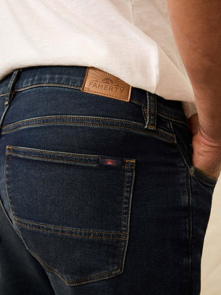 STRETCH TERRY 5-POCKET - INDIGO