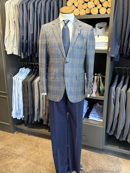 MIXED PLAID WITH TOFFEE