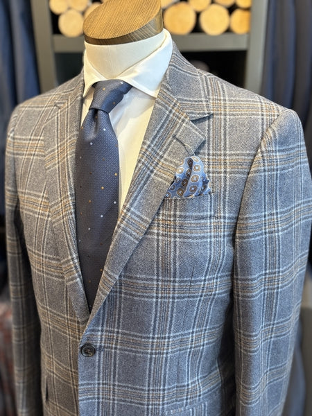 MIXED PLAID WITH TOFFEE