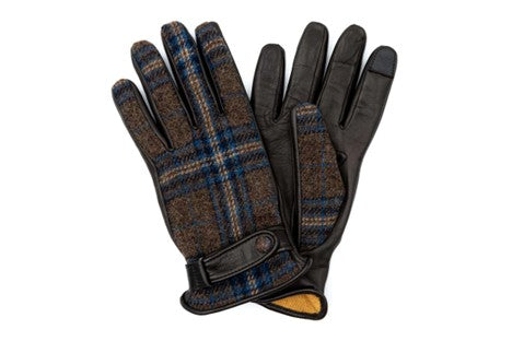 ITALIAN TWEED SPORT GLOVE - MOCHA