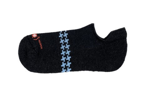 SNEAKER PADDED SOCK- CHARCOAL