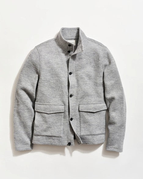 GARRETT JACKET, HEATHER GREY