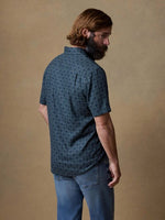 S/S BREEZE SHIRT, SPRUCE LOTUS TILE