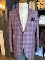 AMETHYST PLAID SPORT COAT, THE LABEL