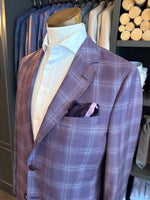 AMETHYST PLAID SPORT COAT, THE LABEL
