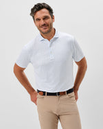 S/S BACKCOURT POLO - WHITE