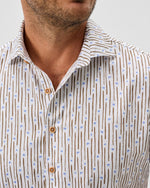 PENDOLA S/S BUTTON DOWN - WHITE