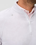 VIKTOR QUARTER ZIP - WHITE