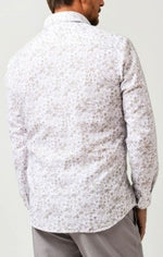 L/S PRINTED CLUBHOUSE FLORAL- BEIGE