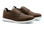 COUNTRYAIRE NUBUCK PLAIN TOE- BARK