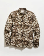 CAMELLIA JACQUARD CEDAR SHIRT, GREEN