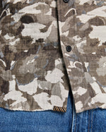 CAMELLIA JACQUARD CEDAR SHIRT, GREEN