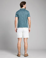 NUMAJIRI HERON SWARM POLO, STEEL BLUE