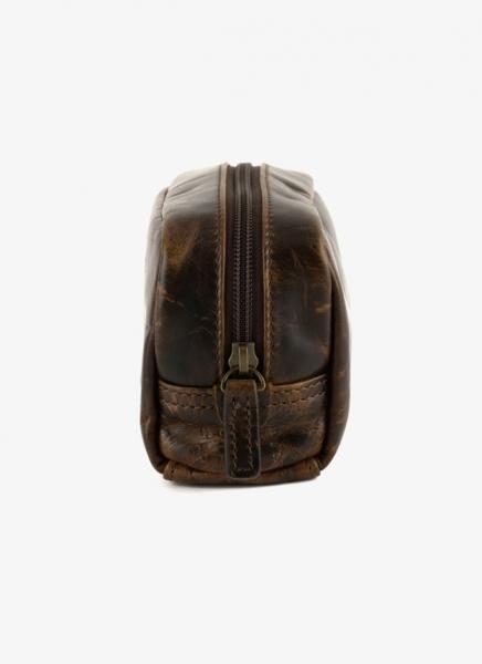 GEORGE MINI DOPP KIT BROMPTON BROWN