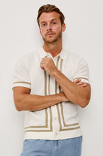 LEO S/S SHIRT, CASHEW