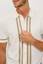 LEO S/S SHIRT, CASHEW