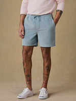 CORDUROY SHORT, HULL TEAL