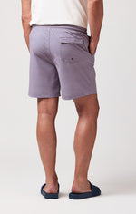 HORIZONTAL STRIPED SWIM TRUNK