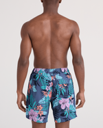 OH BUOY SWIMTRUNK JUNGLE 7" W/LINER- INDIGO
