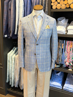 GREY & PASTEL YELLOW, S-JACKET