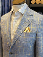 GREY & PASTEL YELLOW, S-JACKET