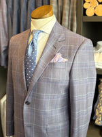 PERIWINKLE PLAID SPORT COAT