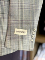 AIR BLUE PLAID SPORT COAT, THE LABEL