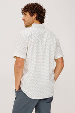 CARSON SHIRT WHITE BLUE BLOCK